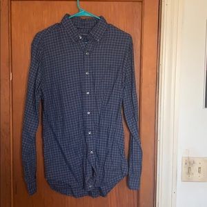 Blue dress shirt